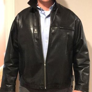 Coach Black Leather Jacket